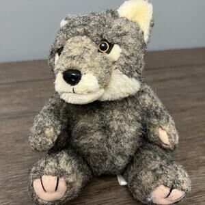 Steven Smith Gray Timber Wolf National Wildlife Federation Plush 6.5"‎